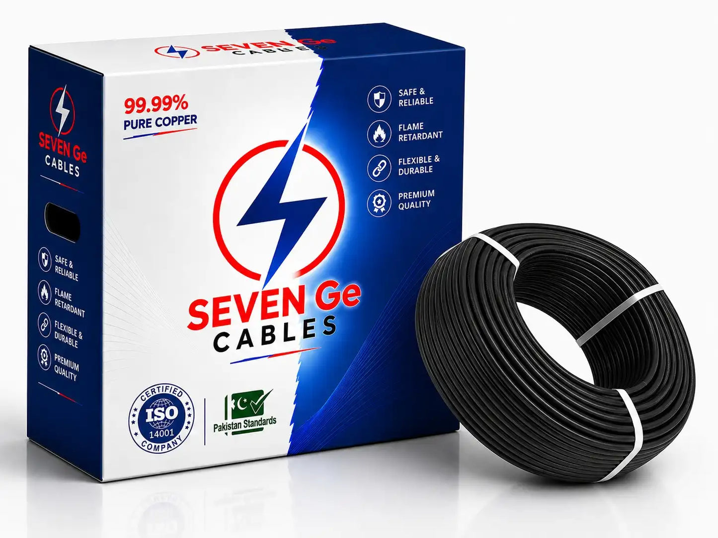 3/29 single core copper wire 90 meter black – Sevenge Cables