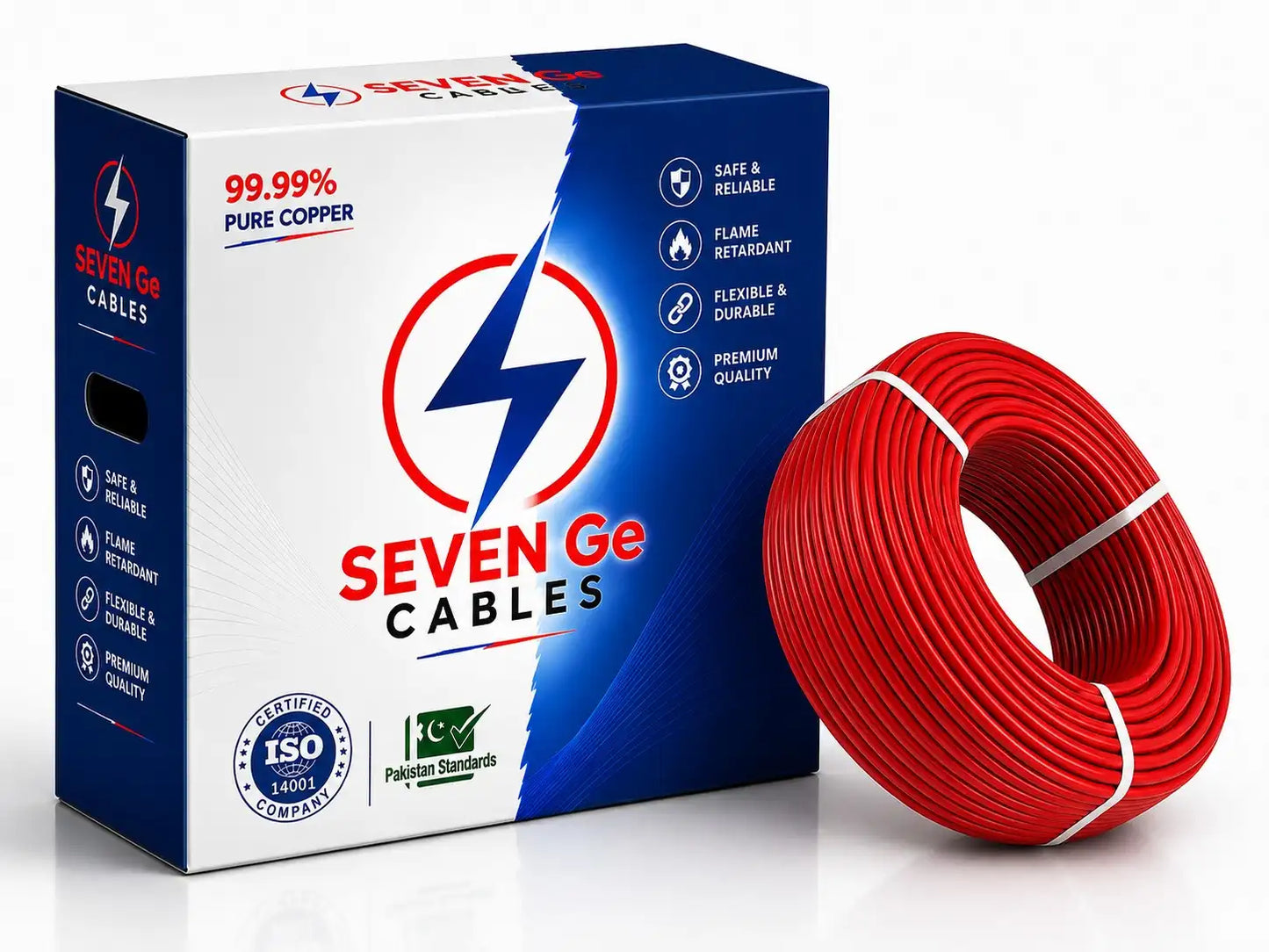 3/29 single core copper wire 90 meter red – Sevenge Cables